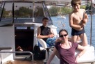 Auf dem hausboot verbringen Sie schoene Ferien mit Ihrer Familie!